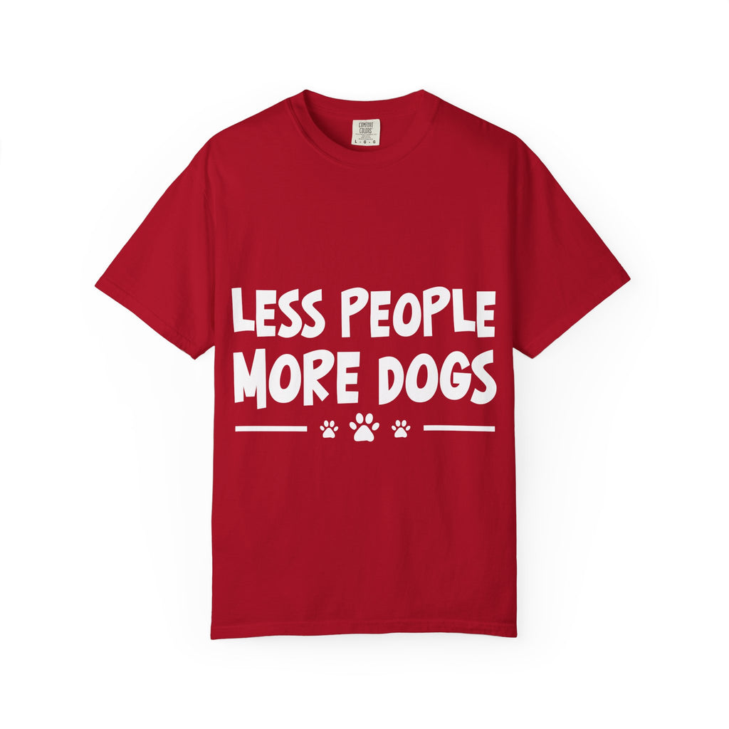 Less People More Dogs T-shirt
