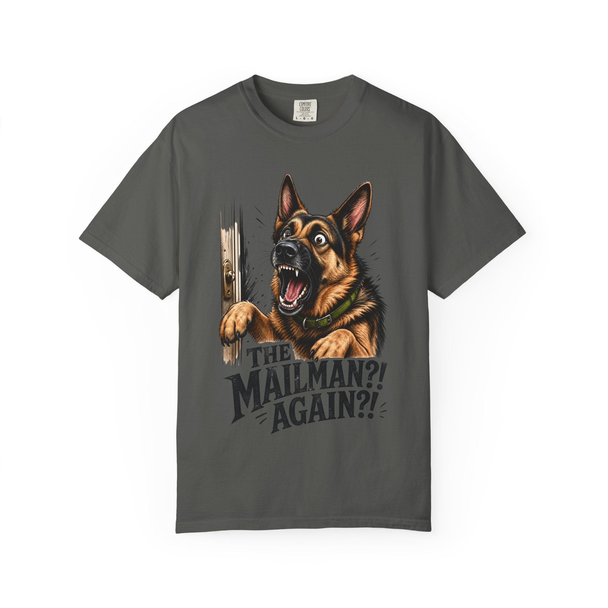 German Shepherd Mailman Again! T-Shirt