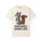 Cat & Dog Shared Address T-Shirt
