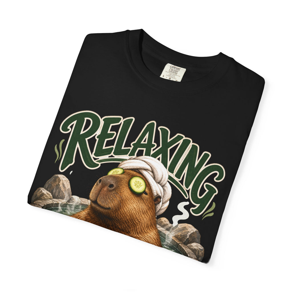 Capybara Relaxing Spa Day T-Shirt