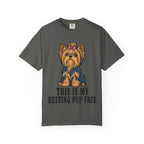 Dog Yorkshire Resting Pup Face T-Shirt
