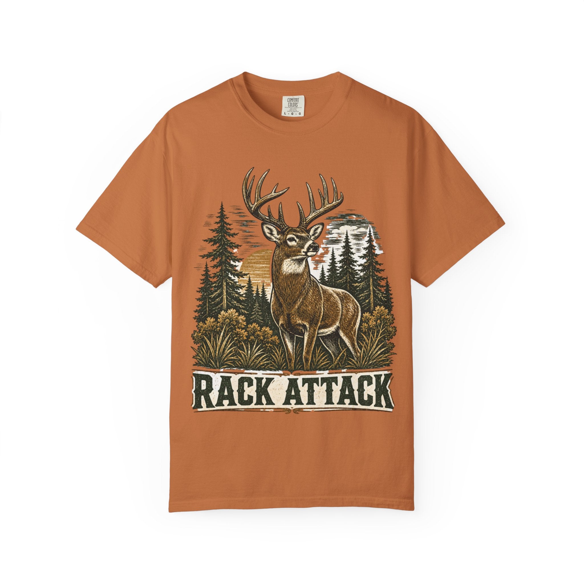 Deer Hunting T-Shirt - Rack Attack