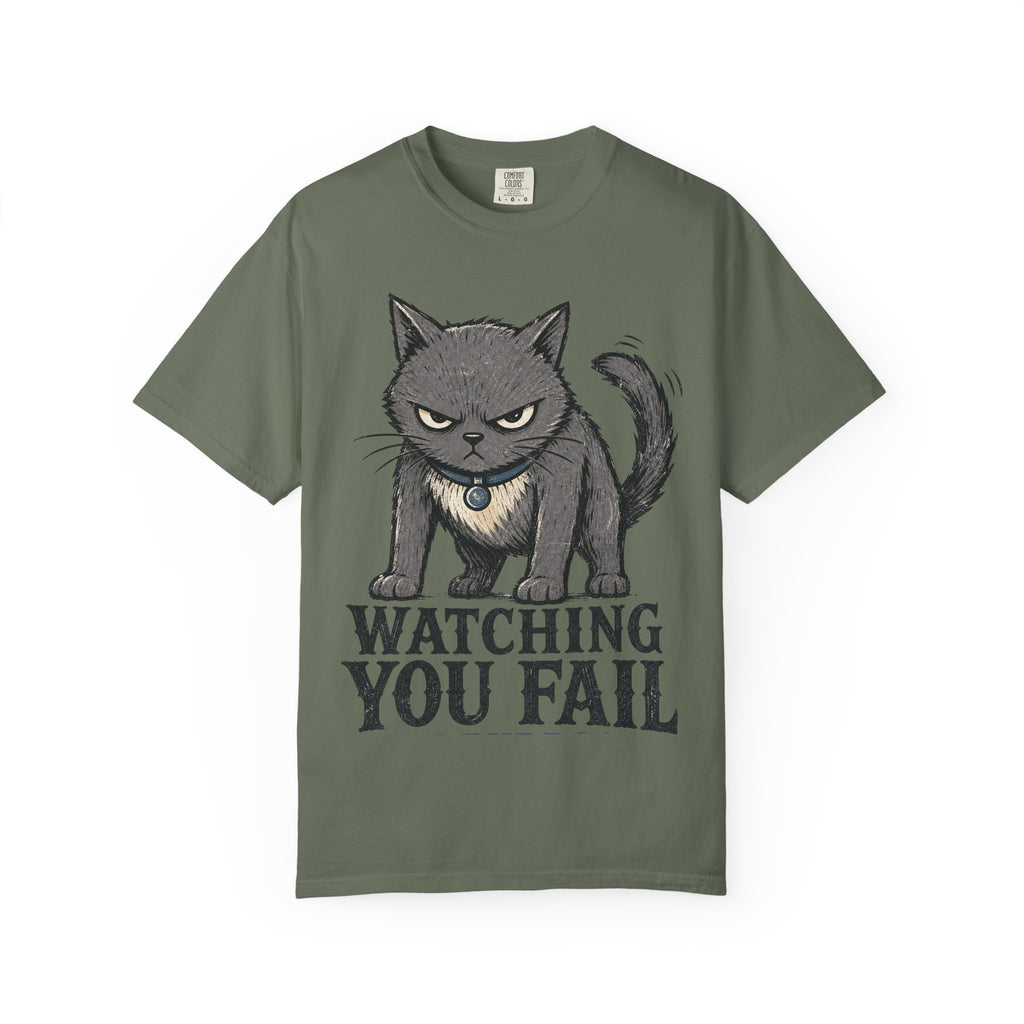 Cat Watching You Fail T-Shirt