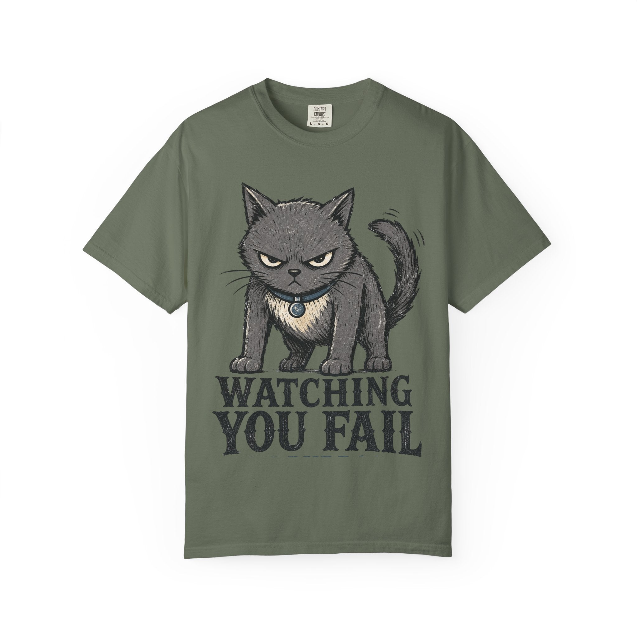 Cat Watching You Fail T-Shirt
