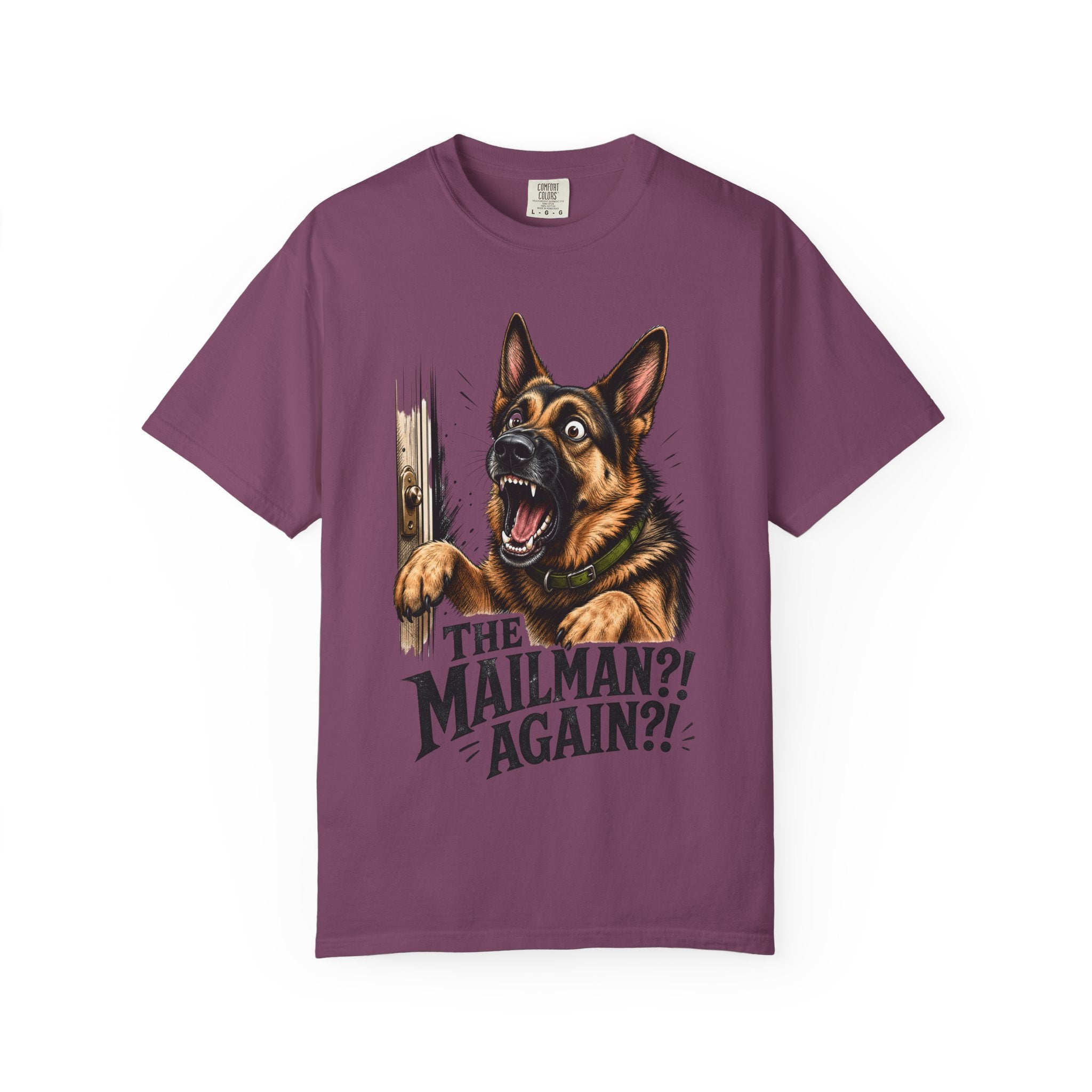 German Shepherd Mailman Again! T-Shirt