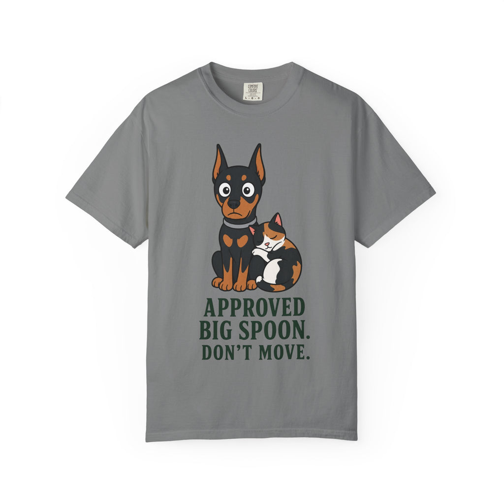Cat & Dog Big Spoon T-Shirt
