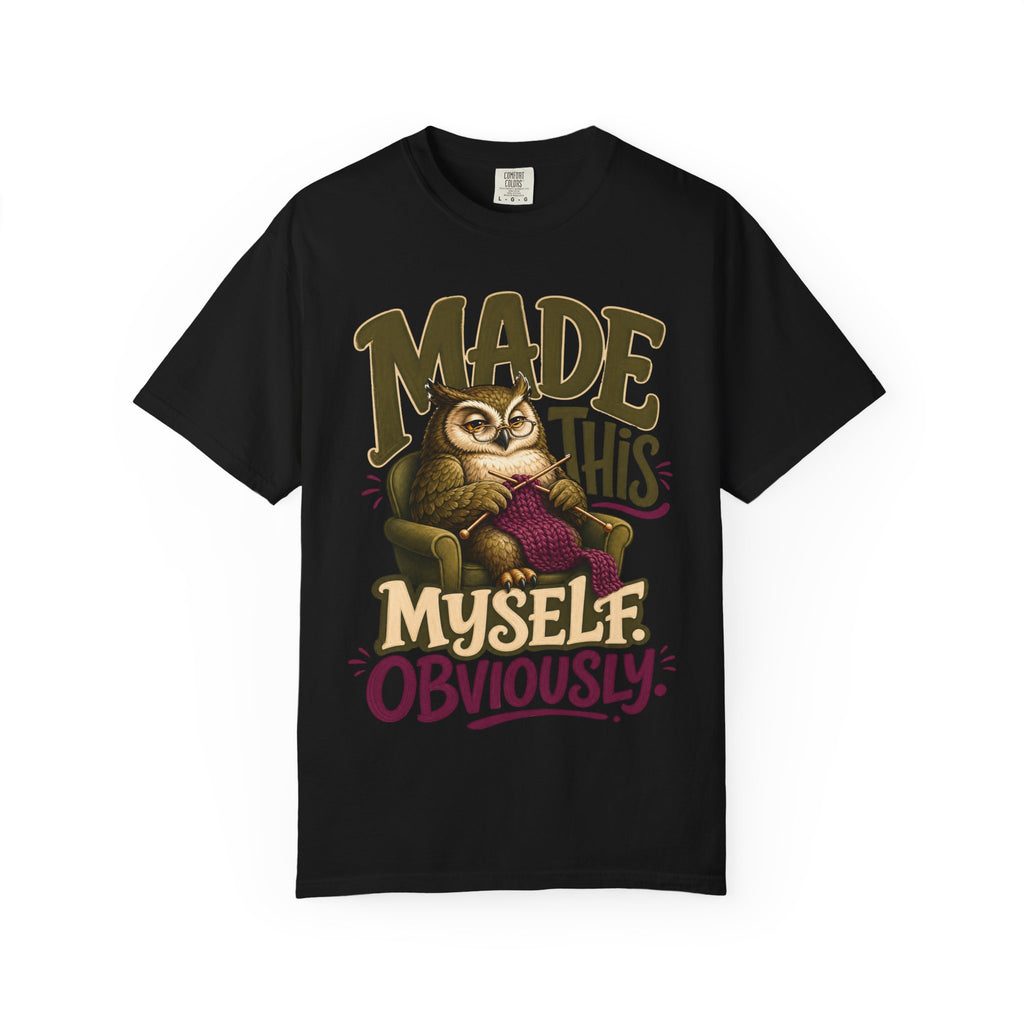 Owl Knitting T-Shirt