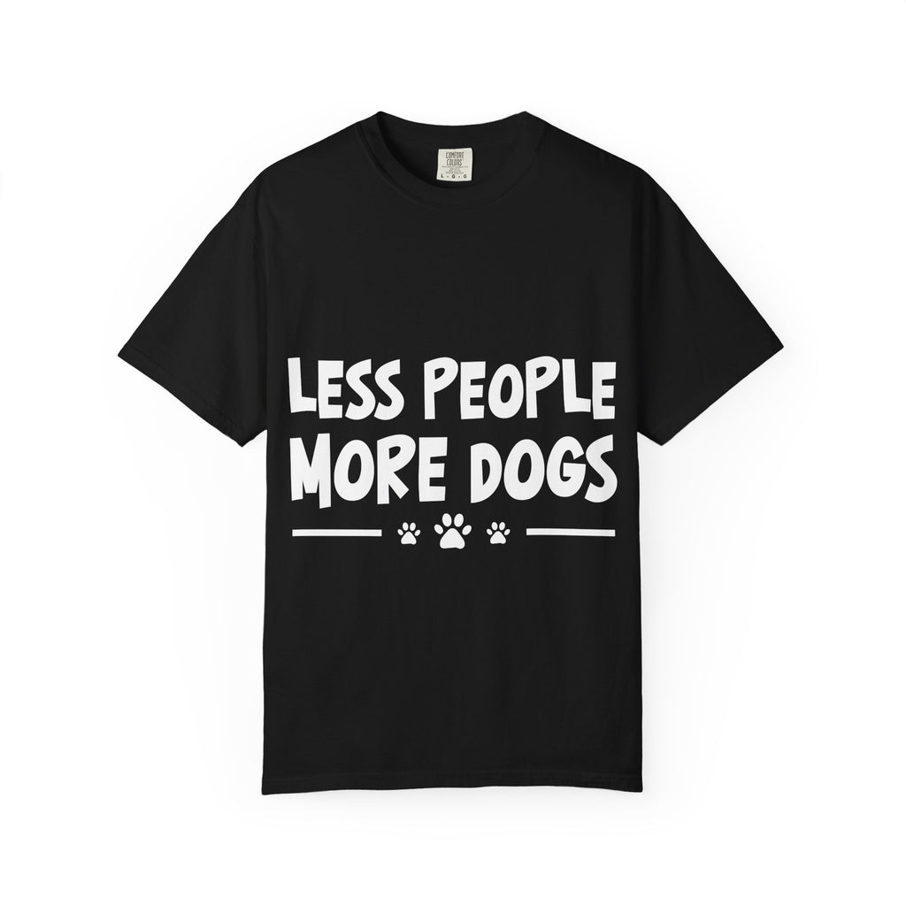 Less People More Dogs T-shirt