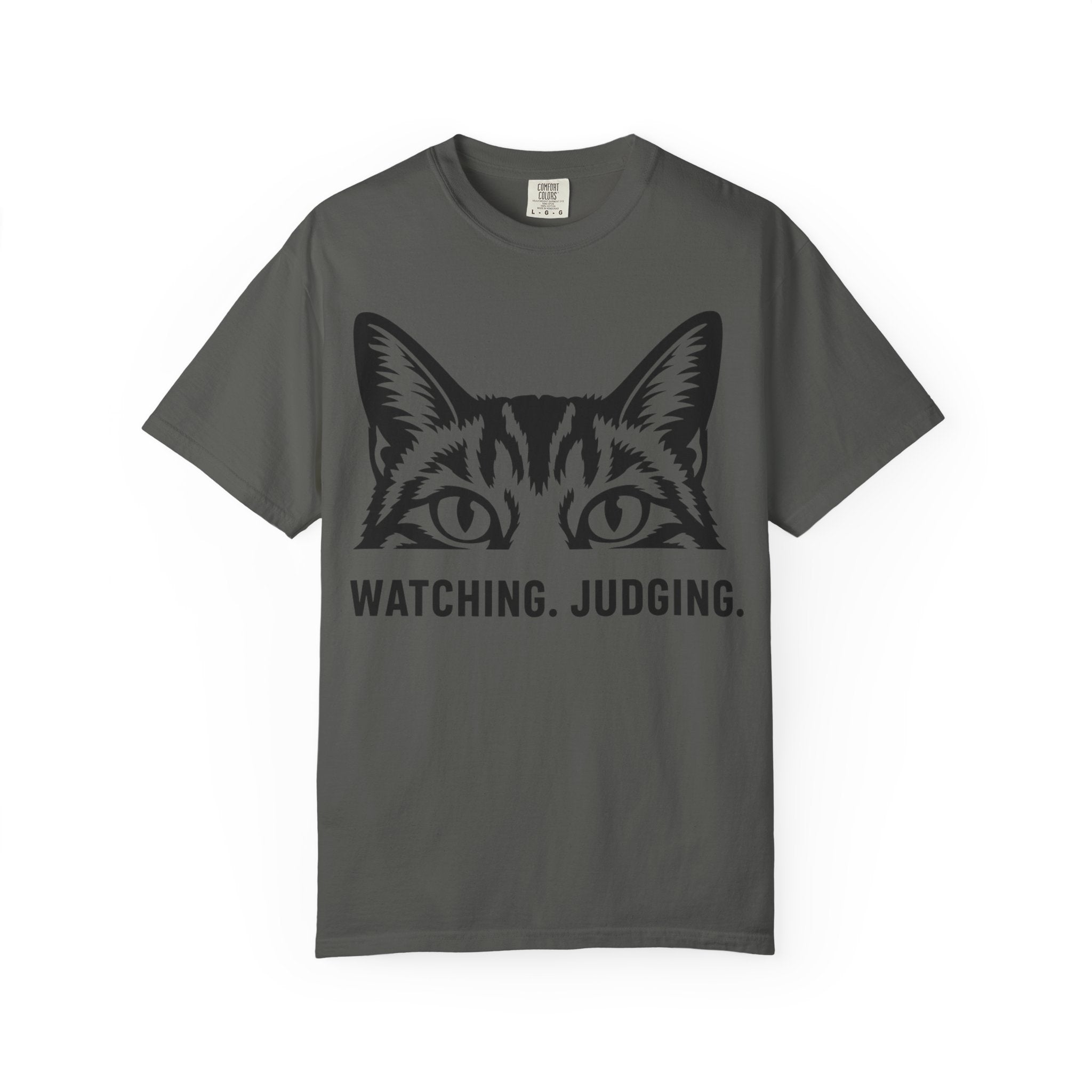 Cat Watching. Judging. T-Shirt