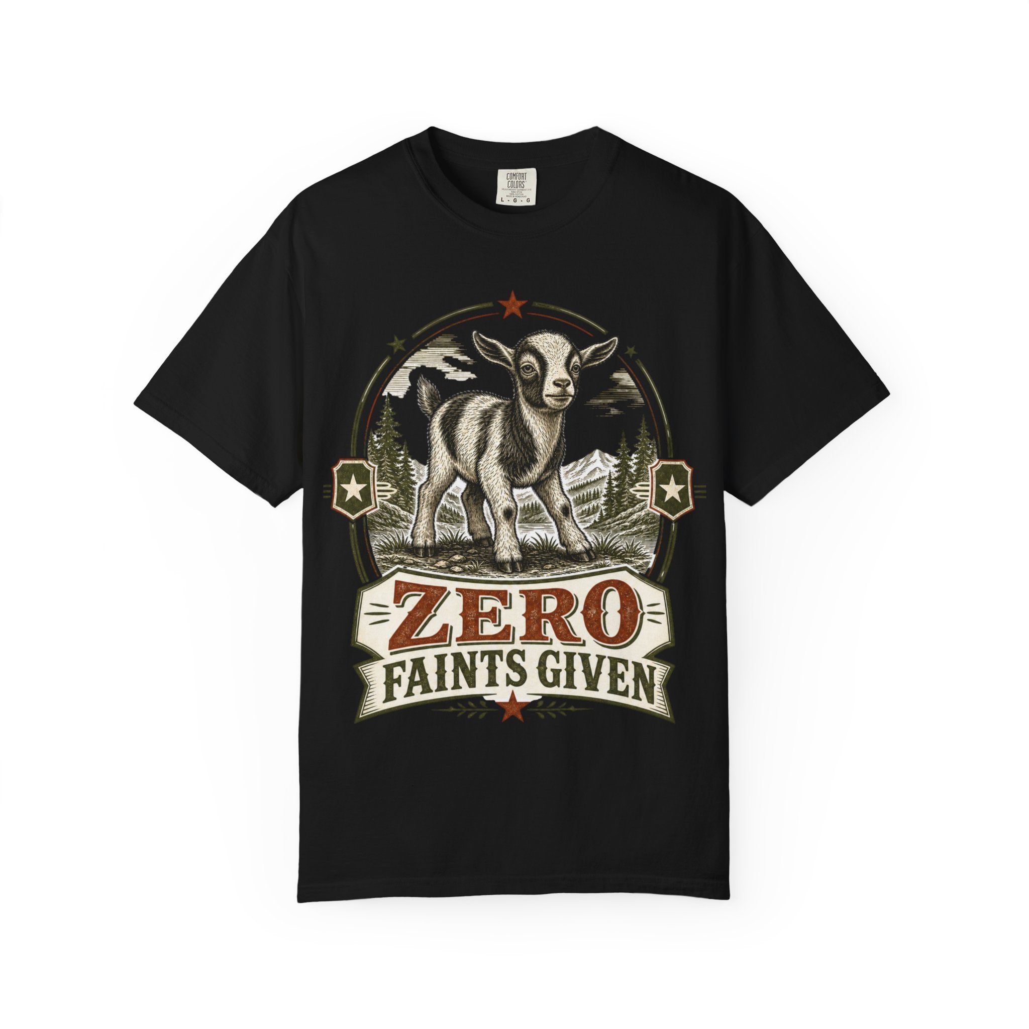 Baby Goat Zero Faints Given T-Shirt