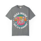 Skeleton Flamingo Pool Float Retro