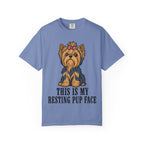 Dog Yorkshire Resting Pup Face T-Shirt