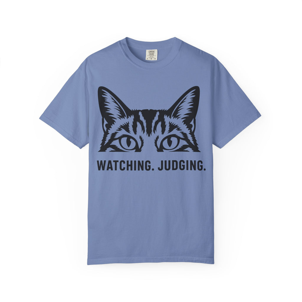 Cat Watching. Judging. T-Shirt