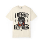 Cat - I Regret Everything T‑Shirt