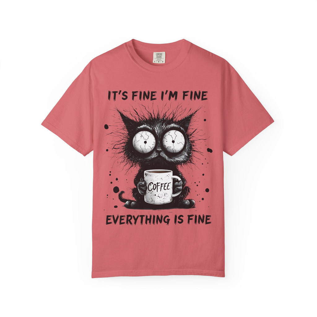 Cat - Everything Is Fine T-Shirt