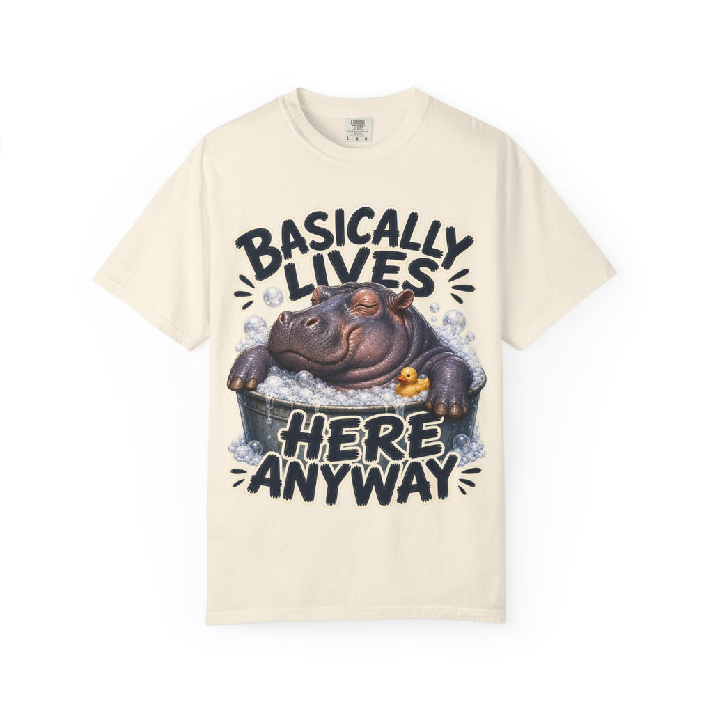 Hippo Bathing T-Shirt