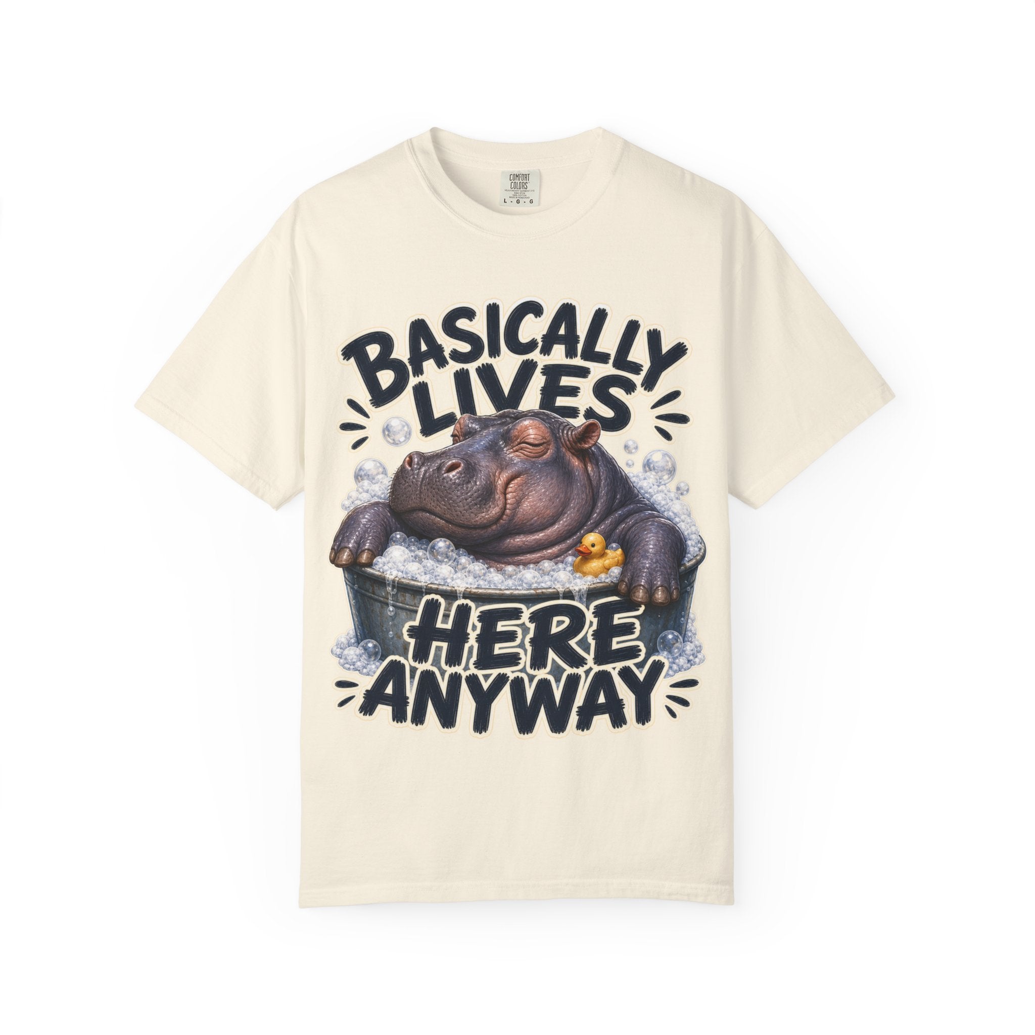 Hippo Bathing T-Shirt