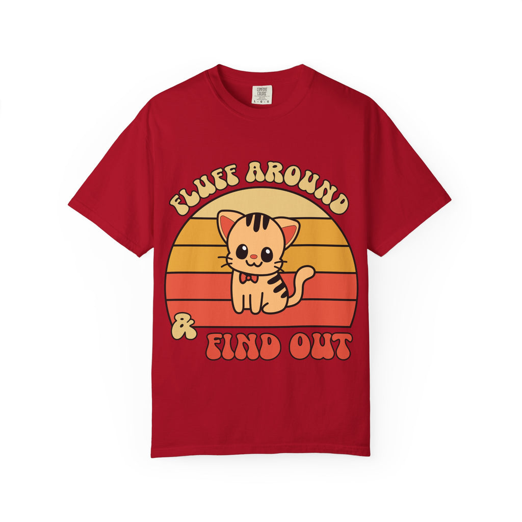 Curious Retro Kitten T-Shirt