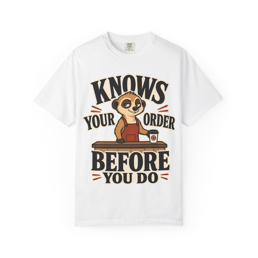 Meerkat Barista T-Shirt