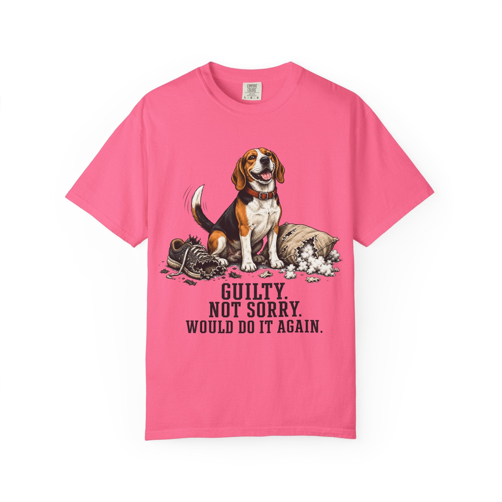 Beagle Guilty Not Sorry T-Shirt