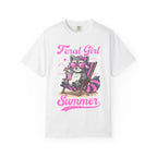 Raccoon Feral Girl Summer T-shirt