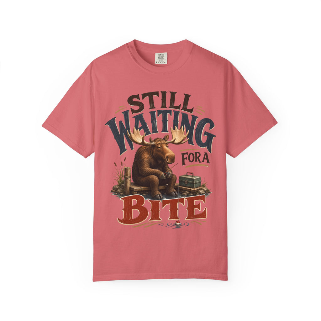 Moose Ice Fishing T-Shirt
