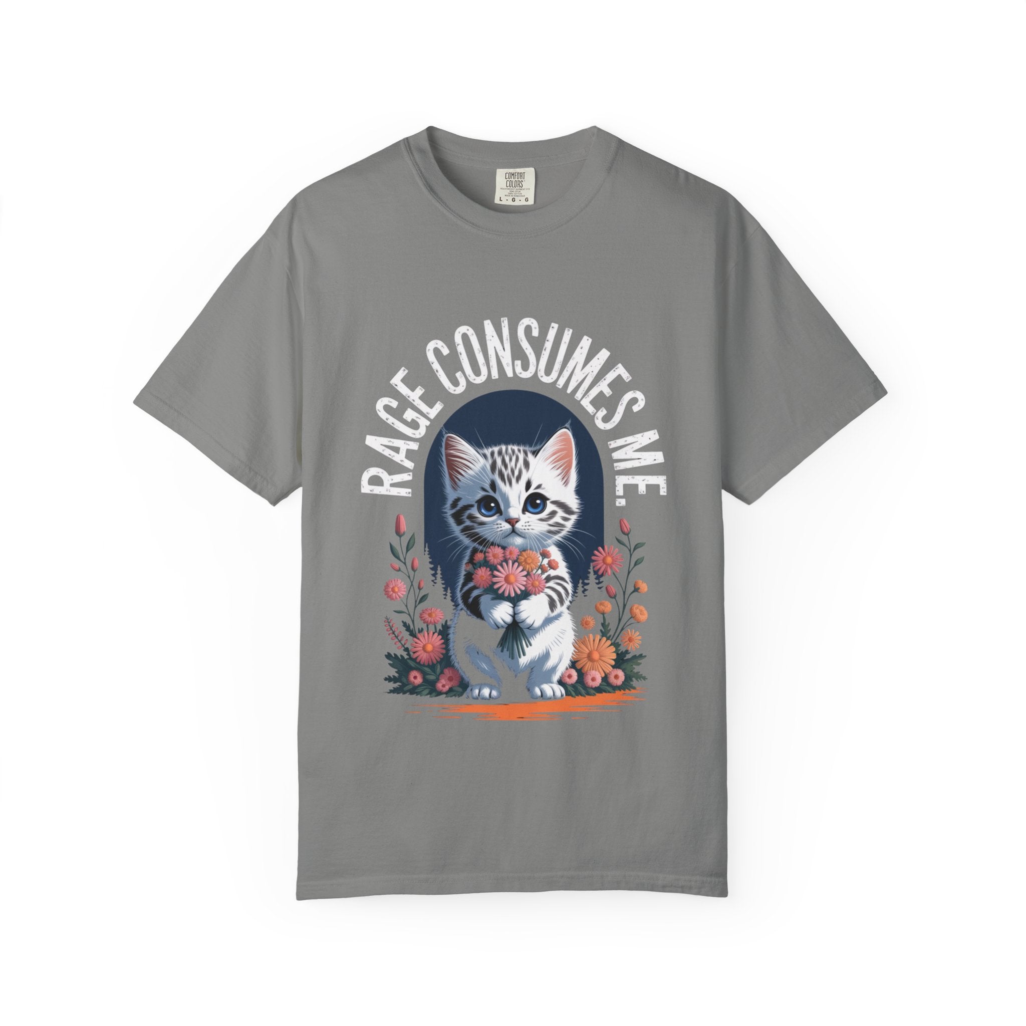 Cat - Kitten Rage Consumes Me T-Shirt