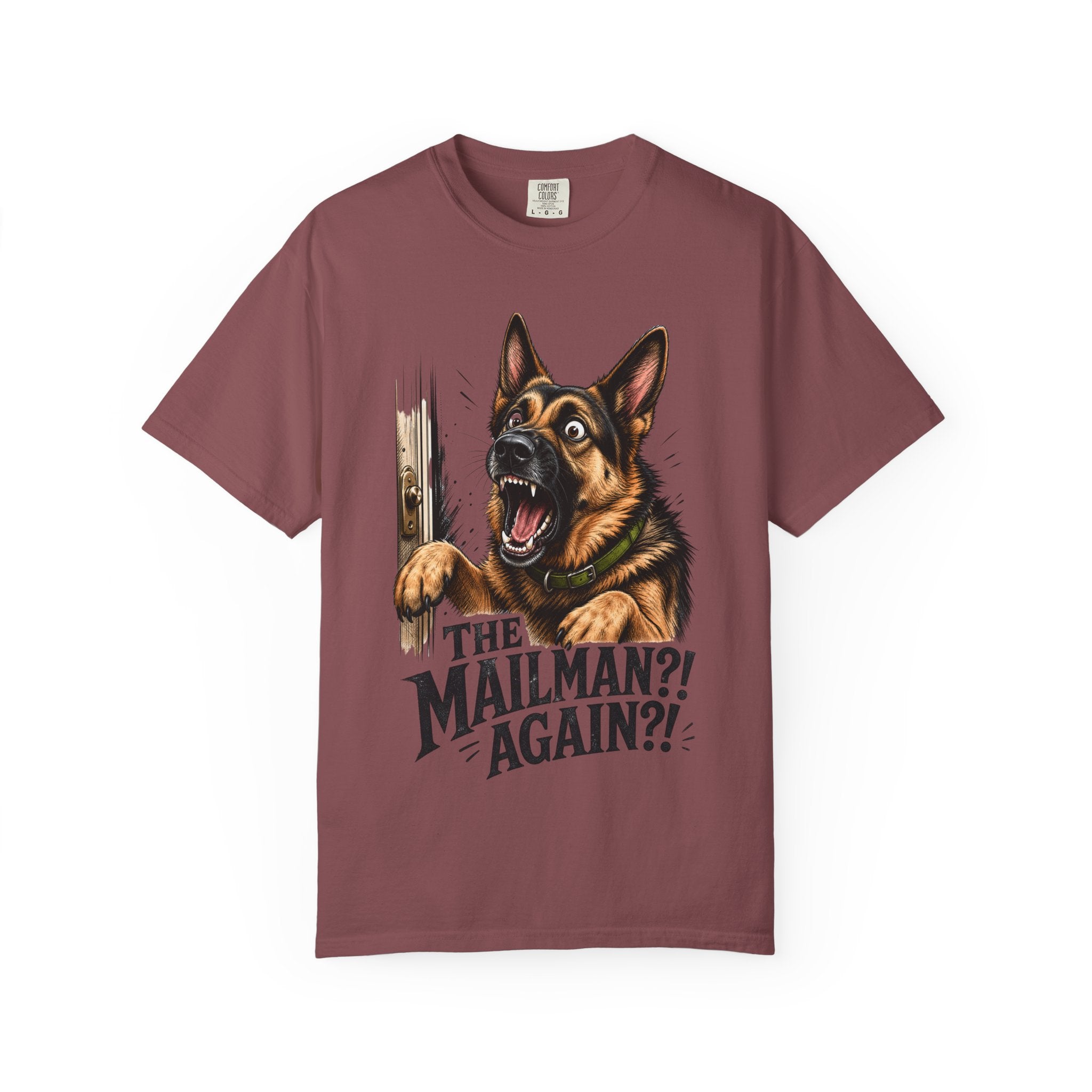 German Shepherd Mailman Again! T-Shirt
