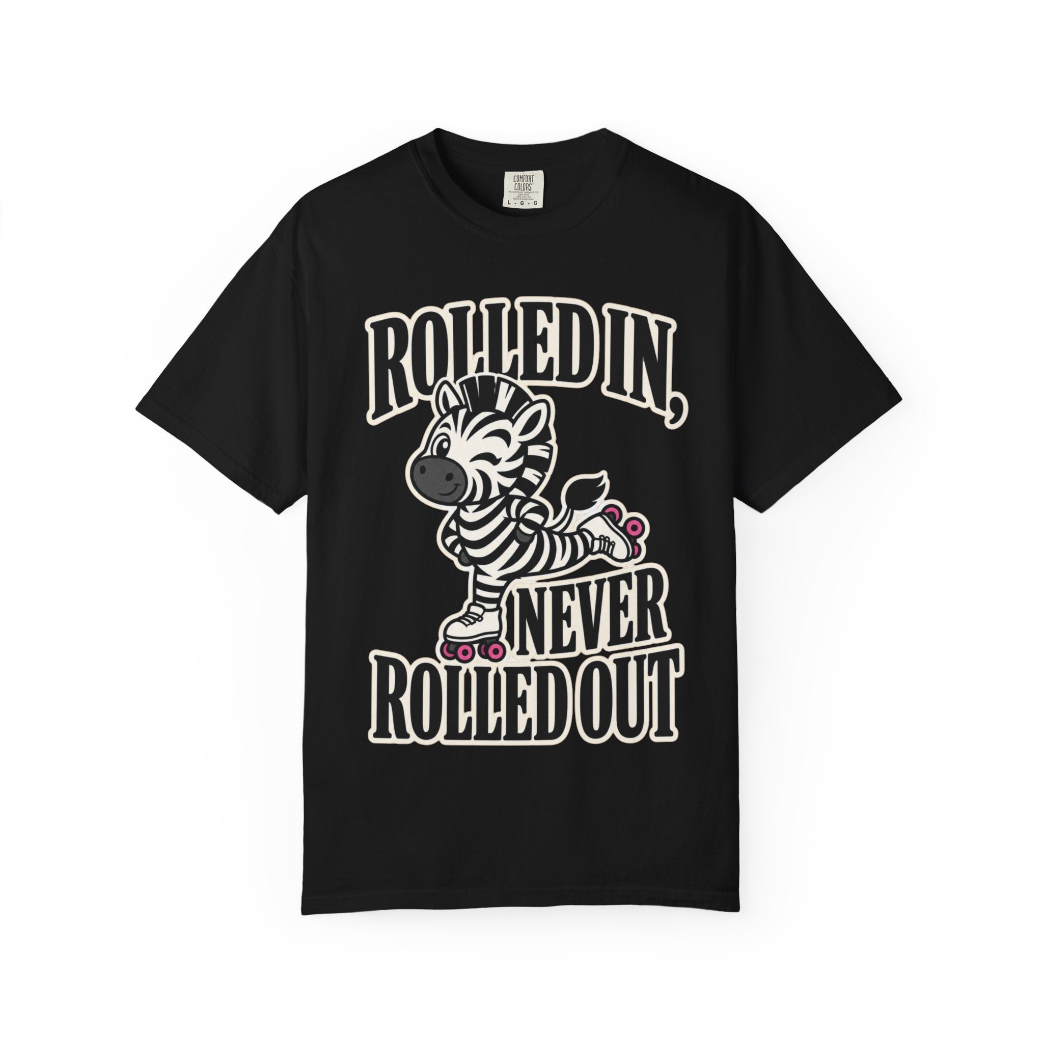Zebra Roller Skating T-Shirt