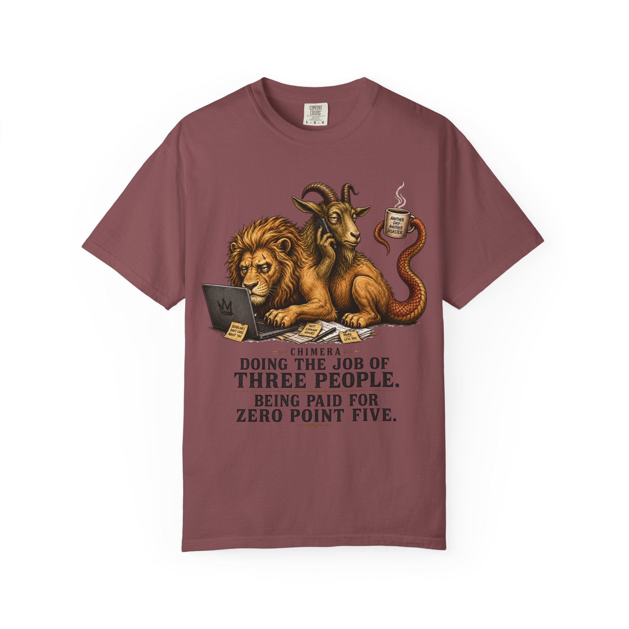 Chimera 3 Jobs Paid for .5 T-Shirt