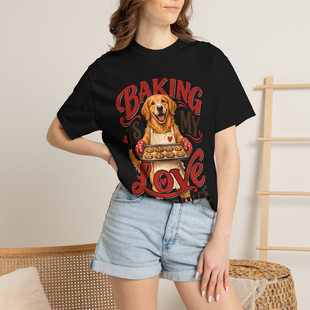 Golden Retriever Baking T-Shirt