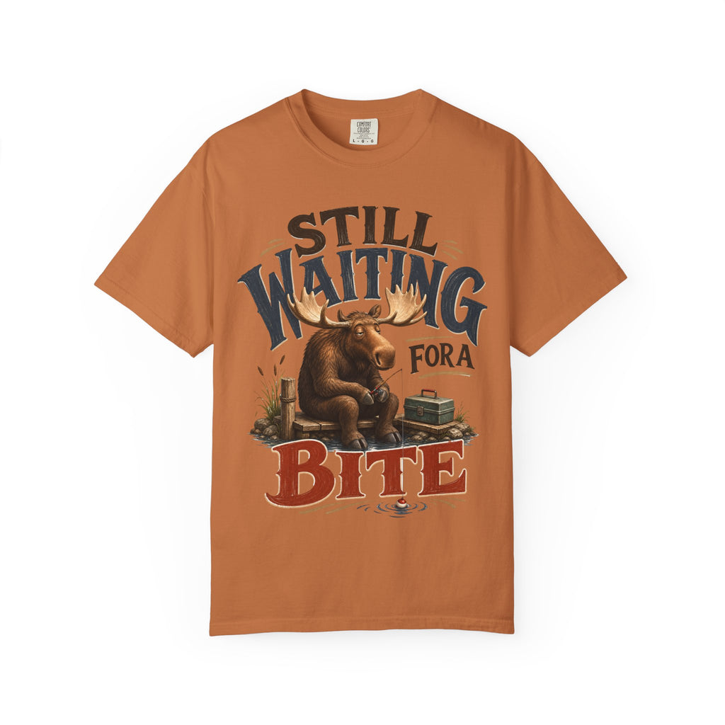 Moose Ice Fishing T-Shirt