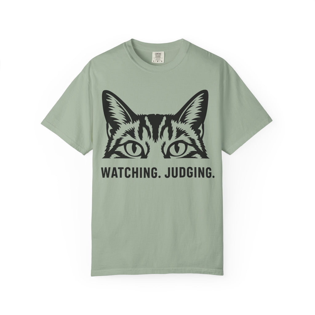 Cat Watching. Judging. T-Shirt