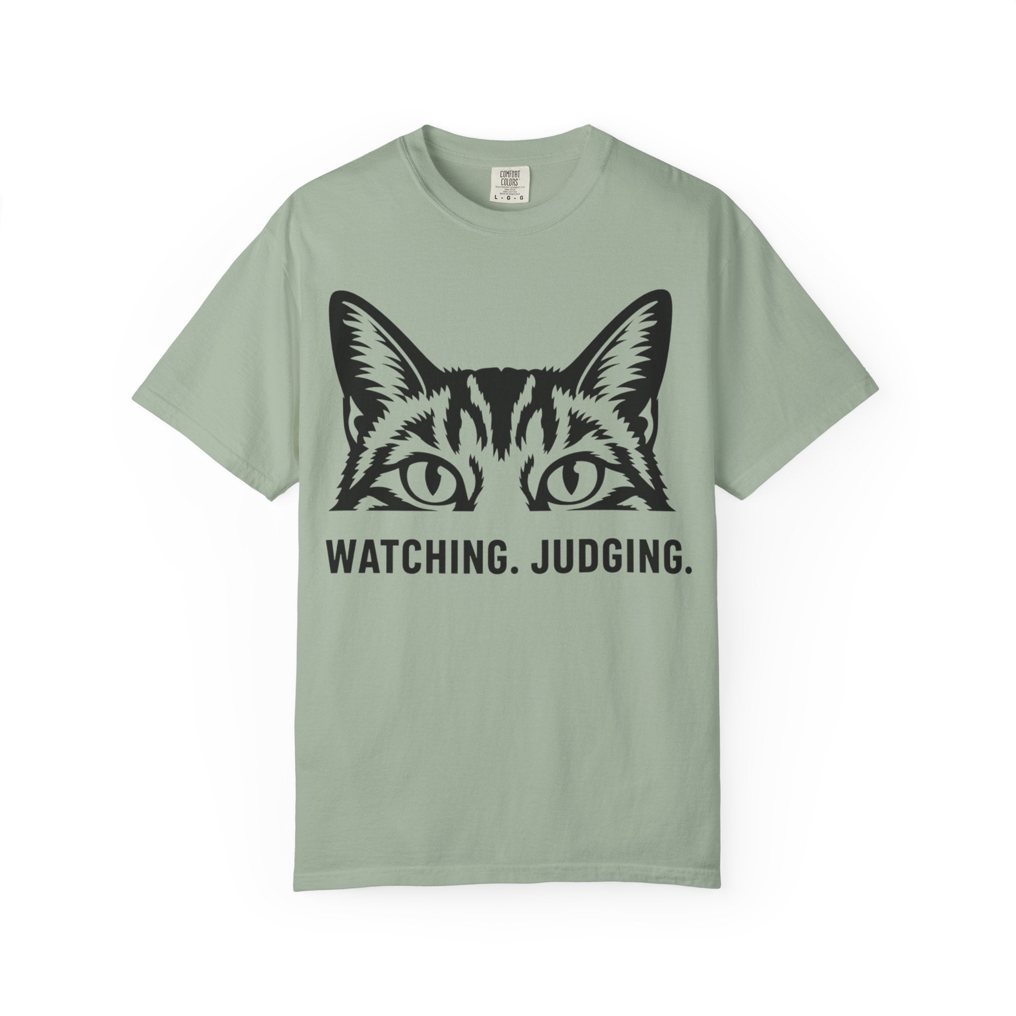 Cat Watching. Judging. T-Shirt