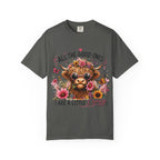All the Good Ones Are a Little Crazy Highland Cow T-Shirt