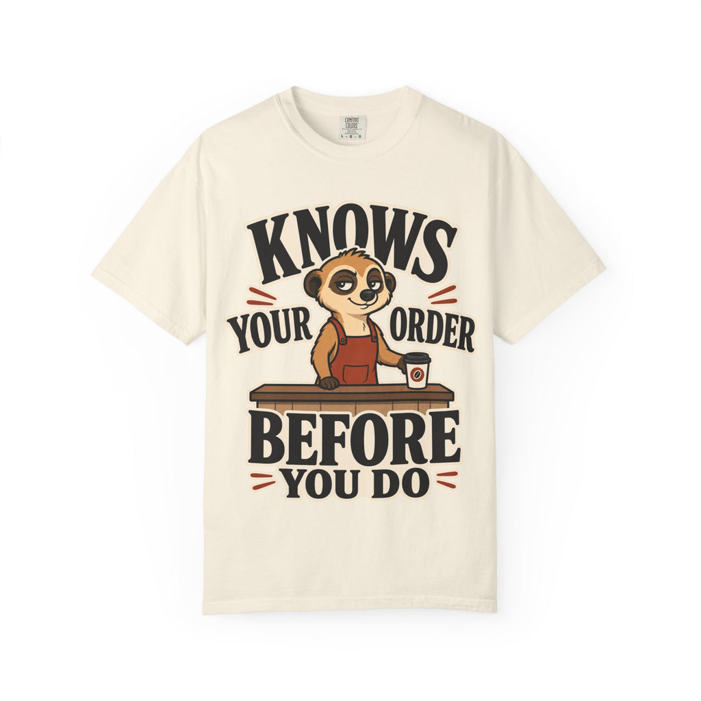 Meerkat Barista T-Shirt