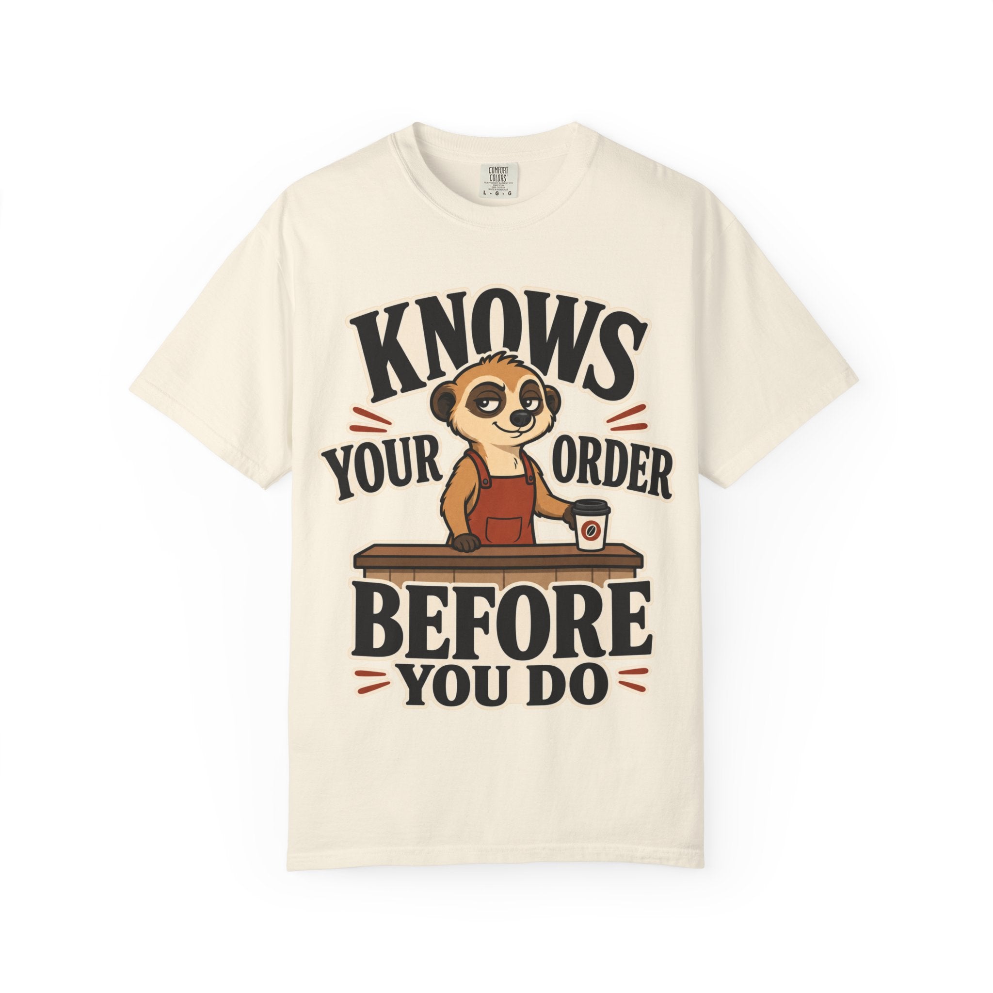 Meerkat Barista T-Shirt