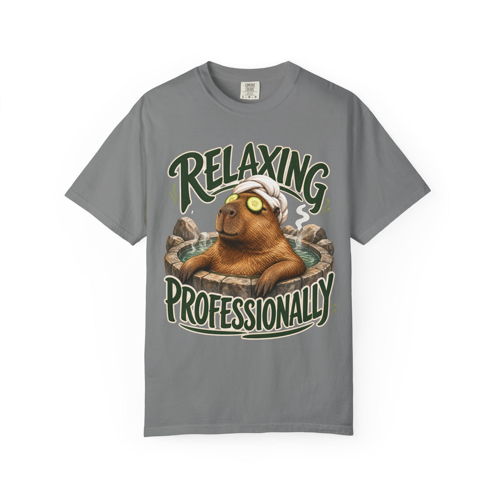 Capybara Relaxing Spa Day T-Shirt