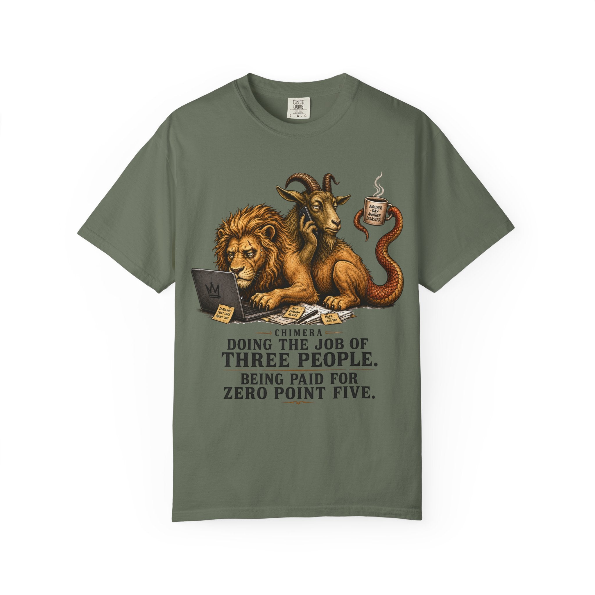 Chimera 3 Jobs Paid for .5 T-Shirt