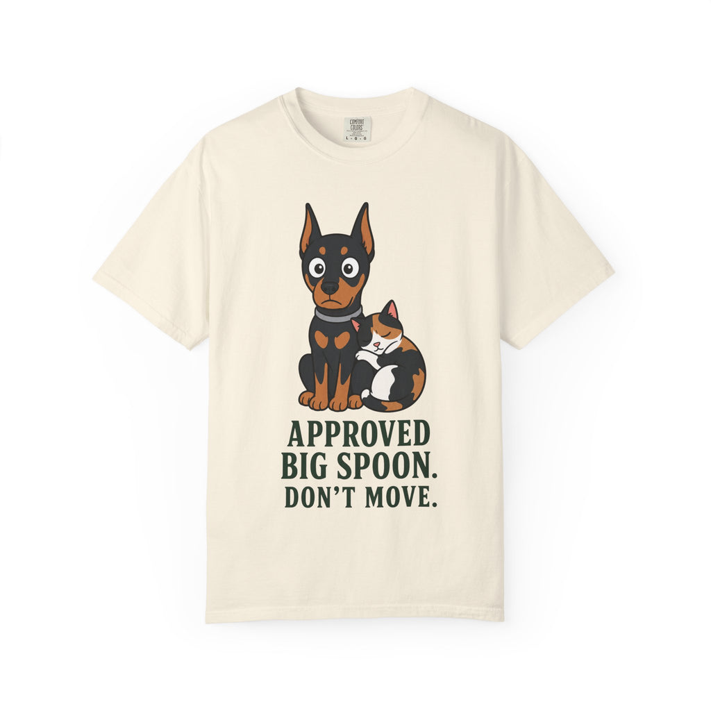 Cat & Dog Big Spoon T-Shirt