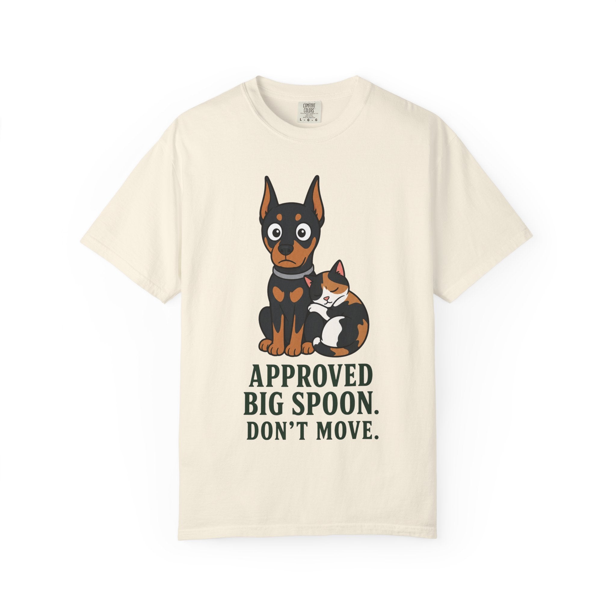 Cat & Dog Big Spoon T-Shirt