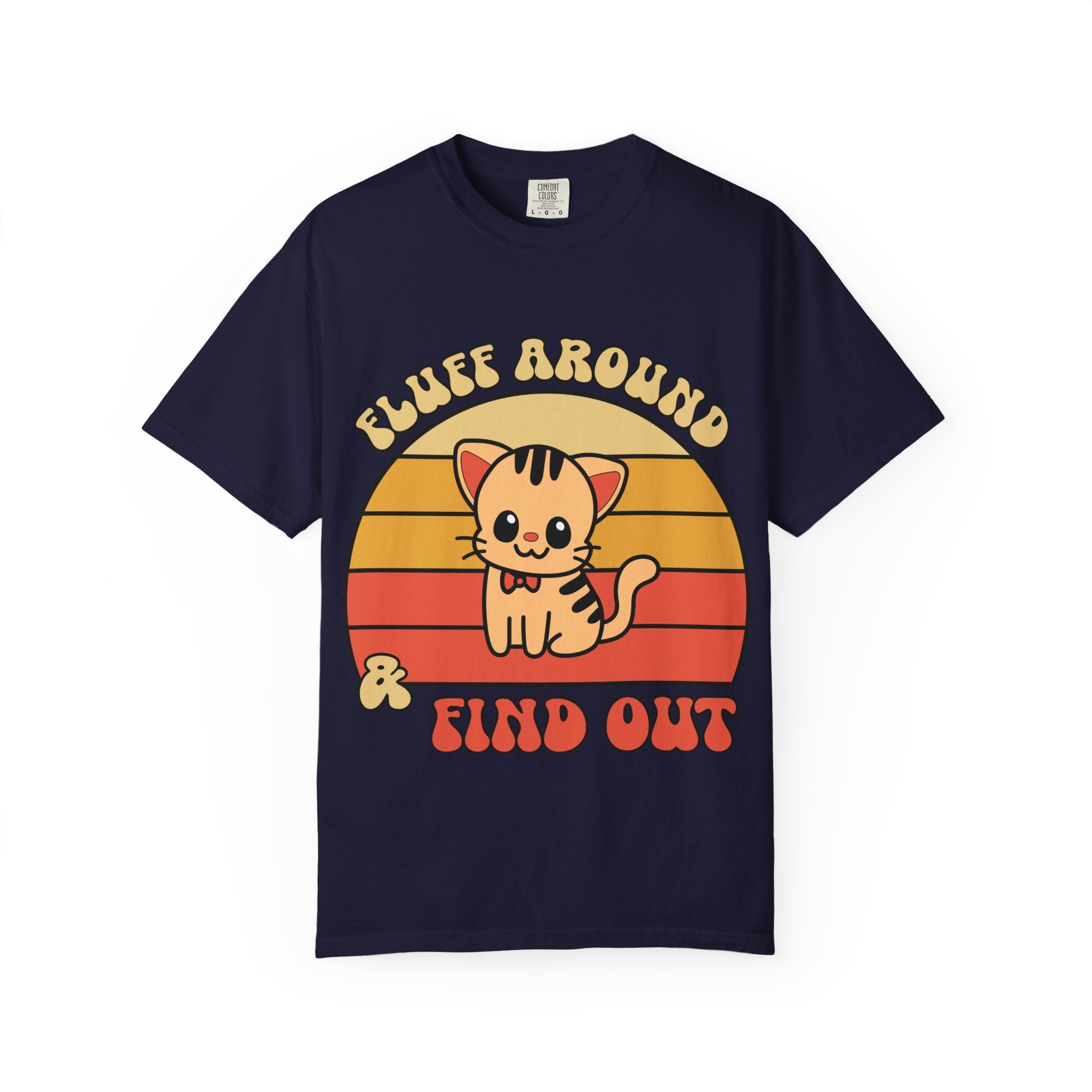 Curious Retro Kitten T-Shirt