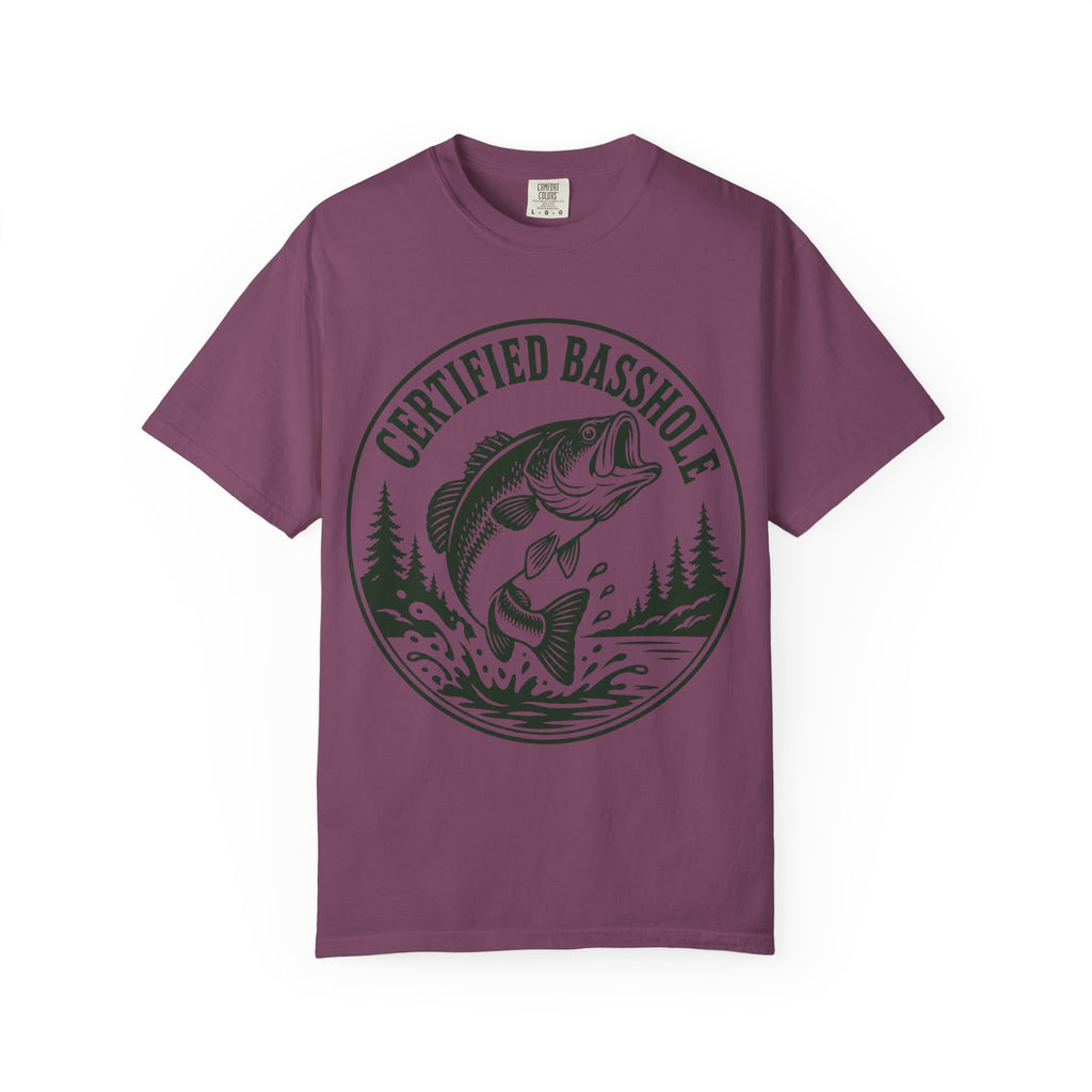 Bash Fishing T-Shirt — "Certified Basshole"