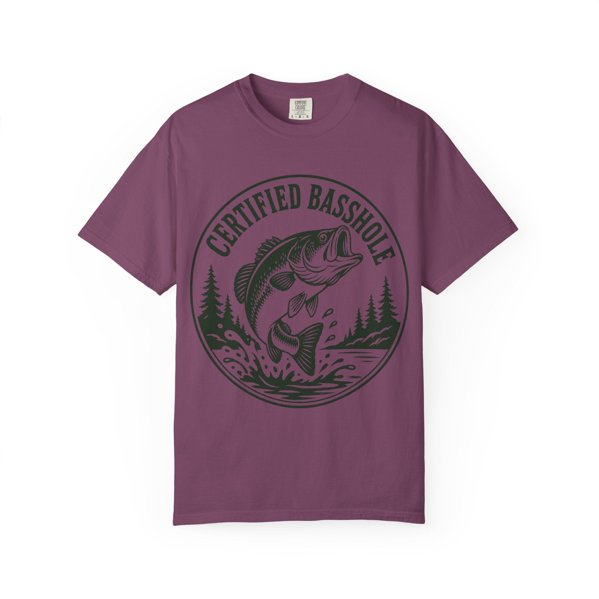 Bash Fishing T-Shirt — "Certified Basshole"