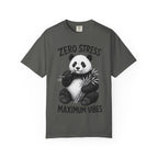 Panda - Zero Stress, Max Vibes T-Shirt