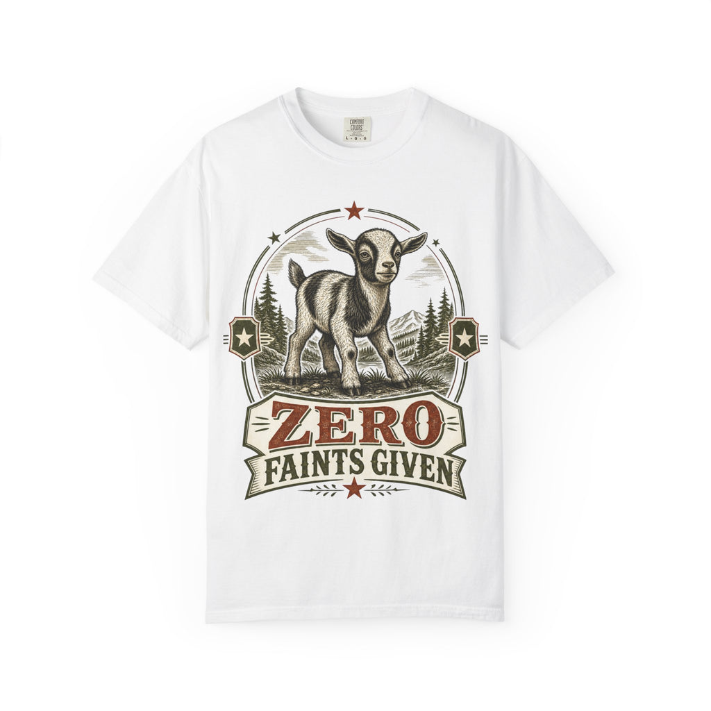 Baby Goat Zero Faints Given T-Shirt