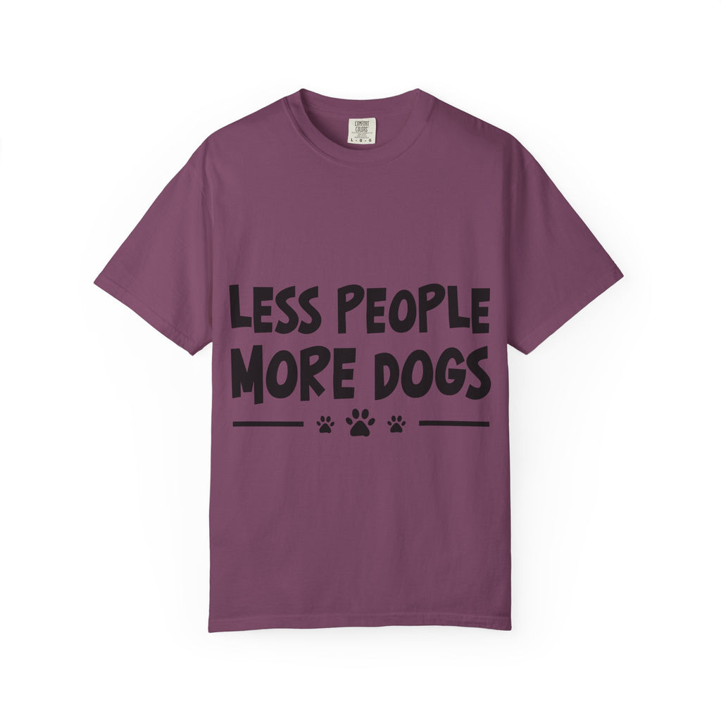 Less People More Dogs T-shirt