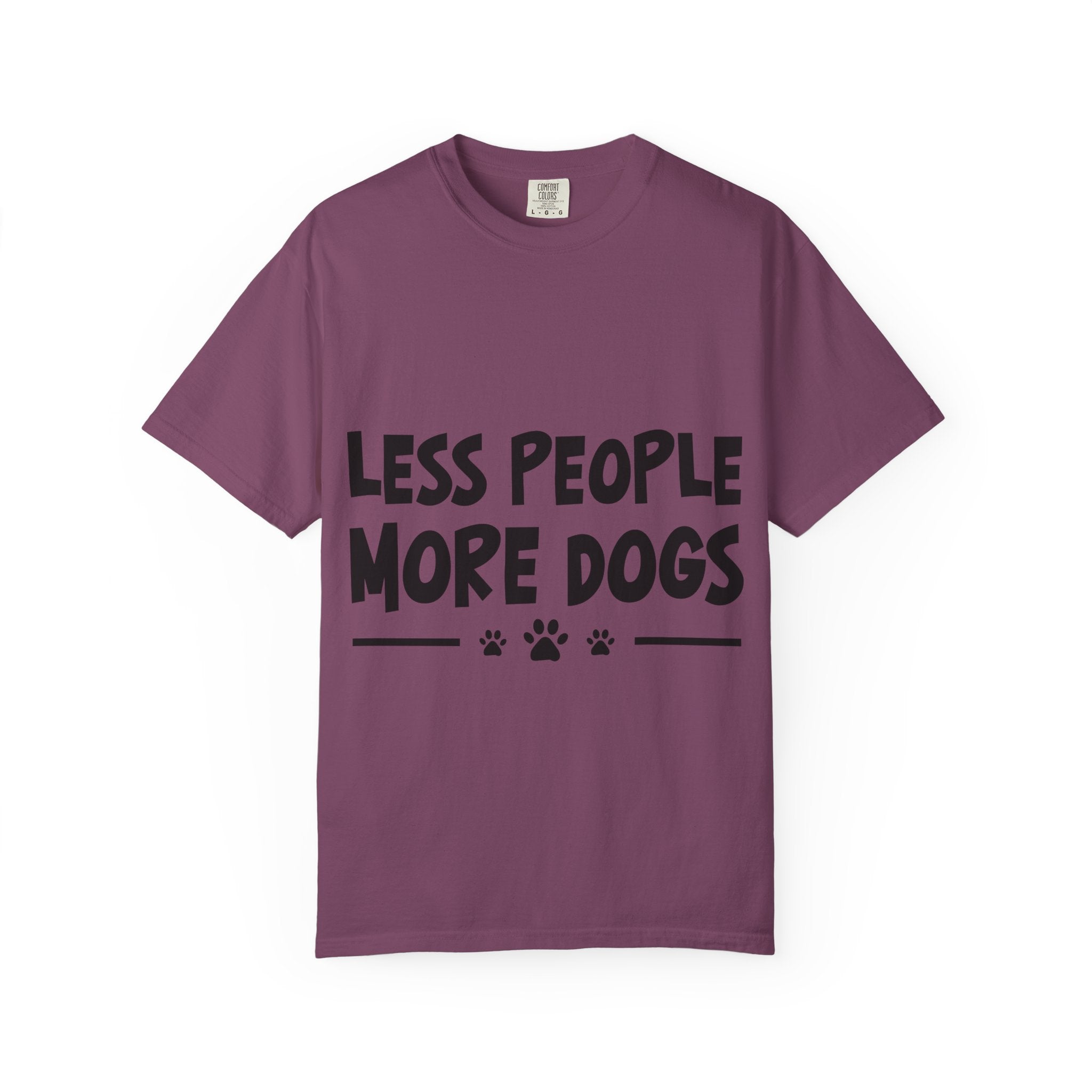 Less People More Dogs T-shirt