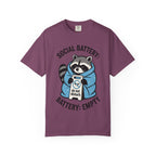 Raccoon - Social Battery Empty T-Shirt