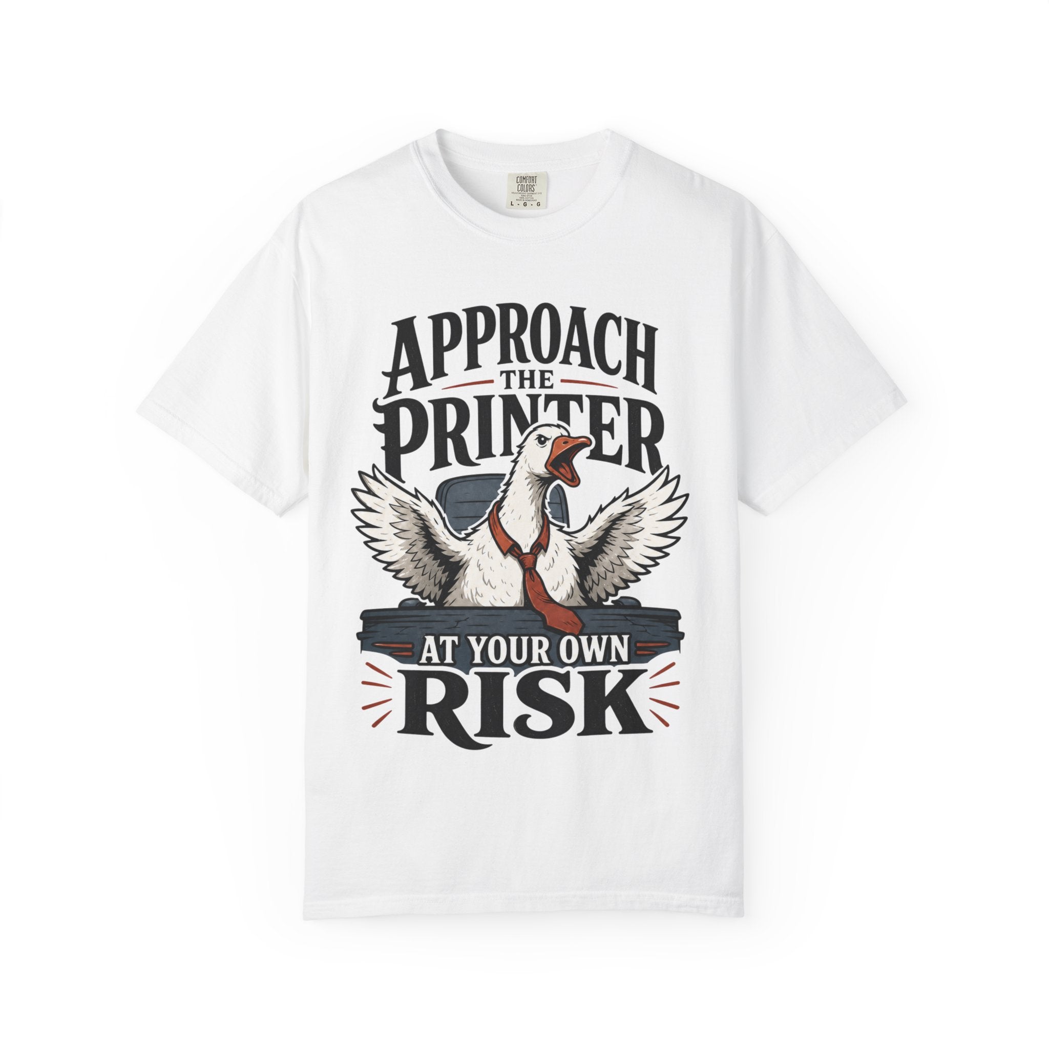 Goose Approach the Printer T-Shirt